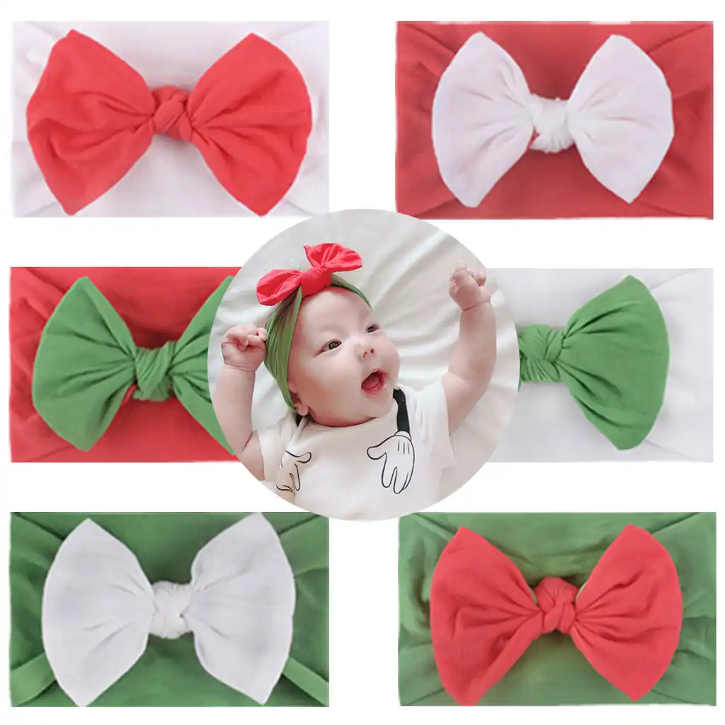 クリスマスベビーヘッドバンド弓ヘアバンド男の赤ちゃん女の子ちょうヘッドバンド新生児ヘアアクセサリーベビー帽子 アクセサリー Aliexpress