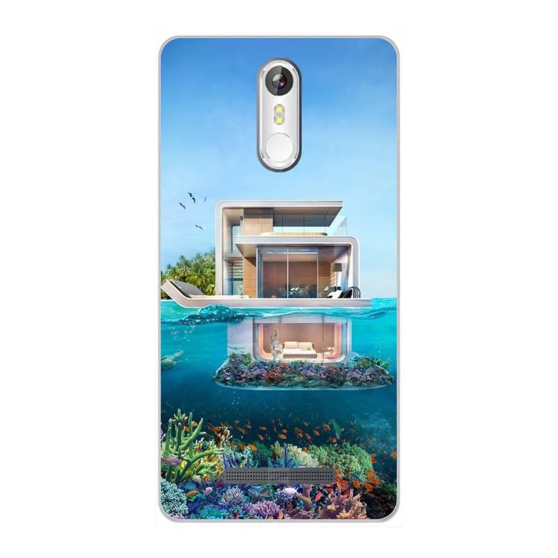 Чехол для телефона Leagoo M8 Pro 5," принт для Leagoo M 8 Pro Чехлы для Leagoo M8 Pro краска волк животное мягкий силиконовый чехол для телефона - Цвет: A106