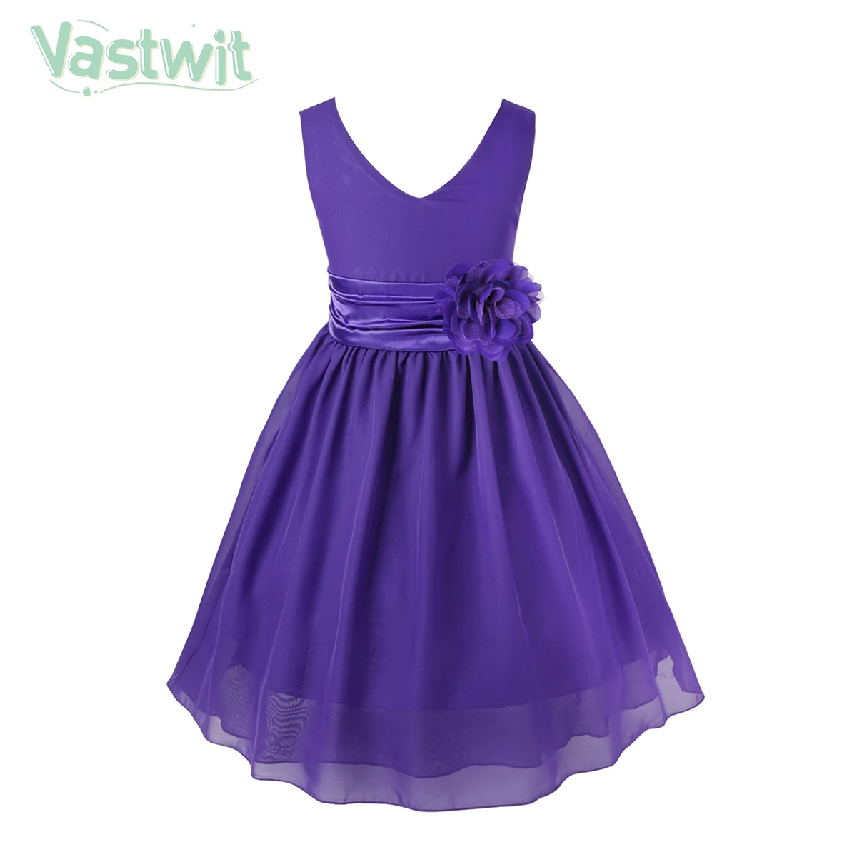 

2-14Y Summer Princess Toddler Kid Child Girls Tutu Dress Prom Party Wedding Birthday Chiffon Dresses For Girl Flower Bow Costume