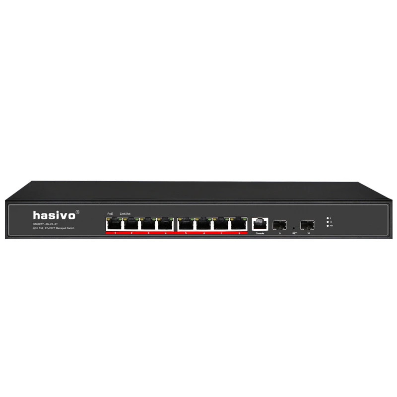 Hi power PoE управляемый коммутатор с 4x90 Вт PoE гигабитный порт 4x30 Вт PoE гигабитный порт подходит для Hi power камеры и устройств