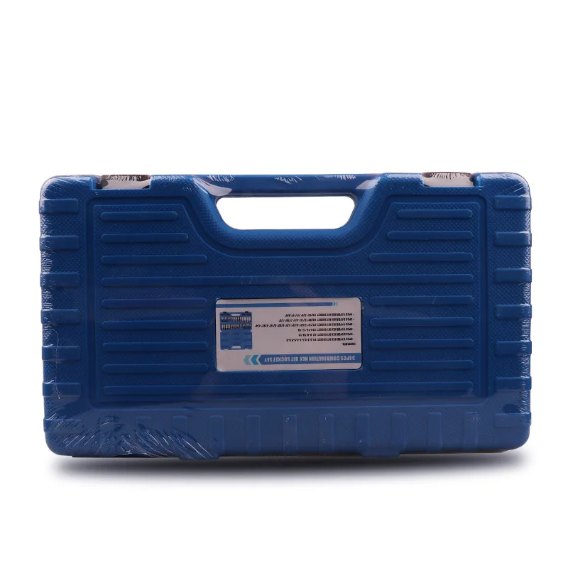 34-piece batching sleeve set high quality chrome vanadium steel metric sleeve head mechanical repair professional tools 34-piece batching sleeve set high quality chrome vanadium steel metric sleeve head mechanical repair professional tools