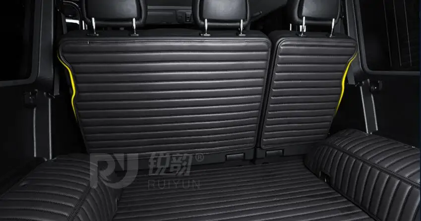 Роскошный 5 шт. грузовой лайнер автомобильный коврик для багажника Mercedes Benz G350 disel ковер интерьерные коврики кожаный коврик для автомобиля-Стайлинг