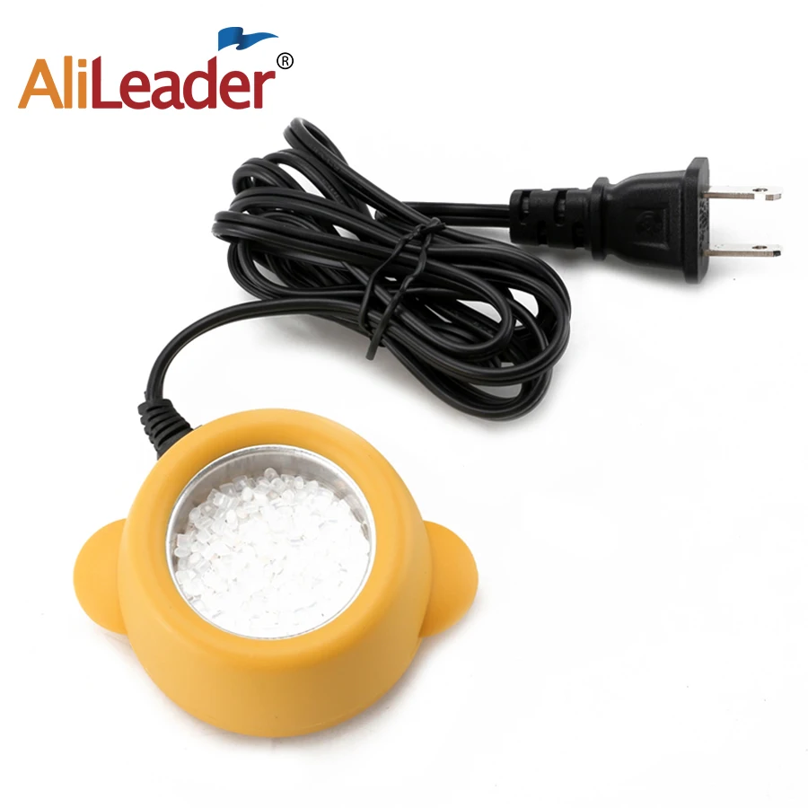 Alileader Hot Selling ITALIAN Keratin Glue For Hair Extensions 20/50/100G Keratin Glue Granule White Brown Hair Extension Tools