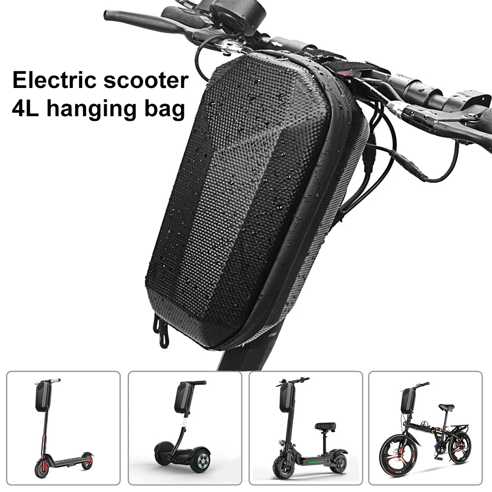 

Waterproof Folded Electric Scooter Storage Bag for Xiaomi Skateboard Front Handle Durable EVA Hard Shell Case Scooter