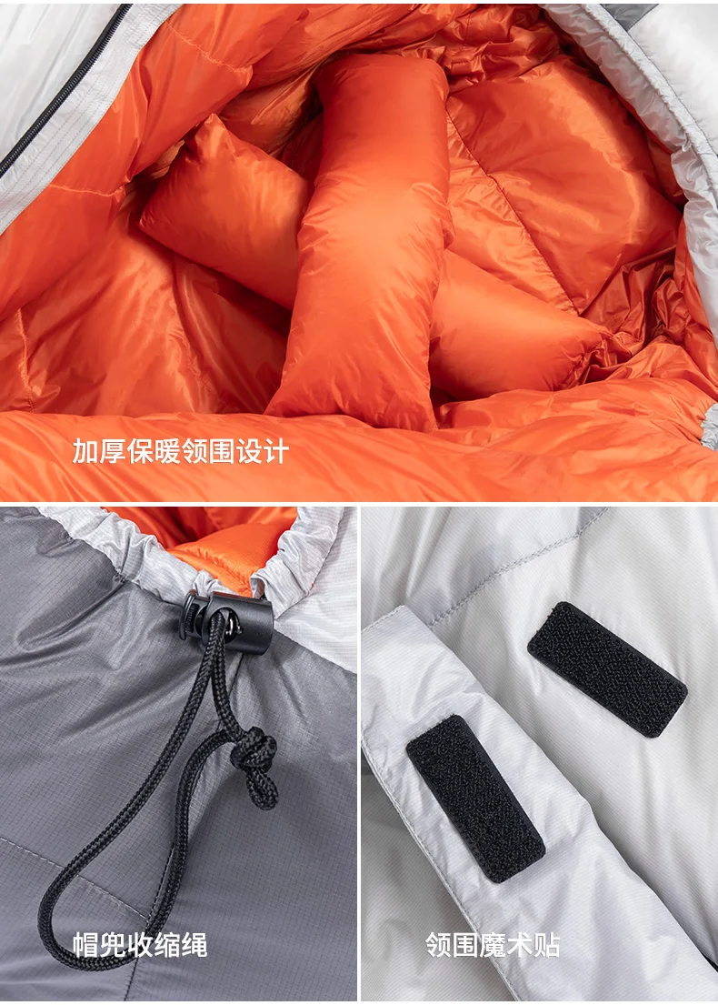 Naturehike NH19YD005 ARCTIC COLDING серия Мумия Гусь зимние спальные мешки
