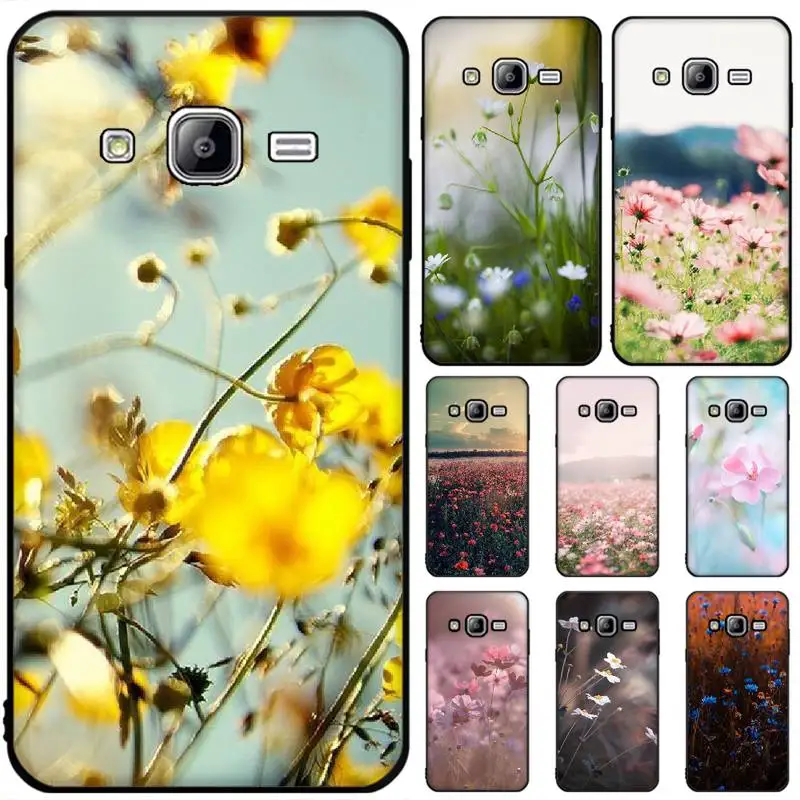 

LJHYDFCNB Elegant Beautiful Flowers Coque Shell Phone Case For Samsung J6 Prime 7 Plus Peime J7 Neo J8 J6Plus J7 Duo 2018 2019