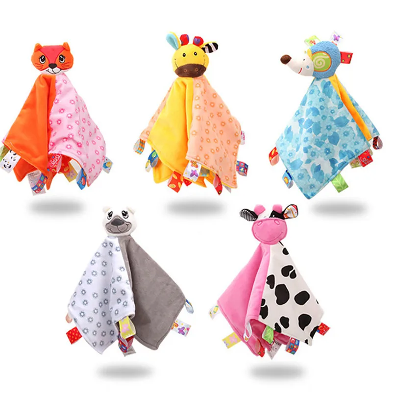 Kawaii новорожденный мягкий ребенок животное кукольная игрушка подарок уютное детское одеяло 30LY31