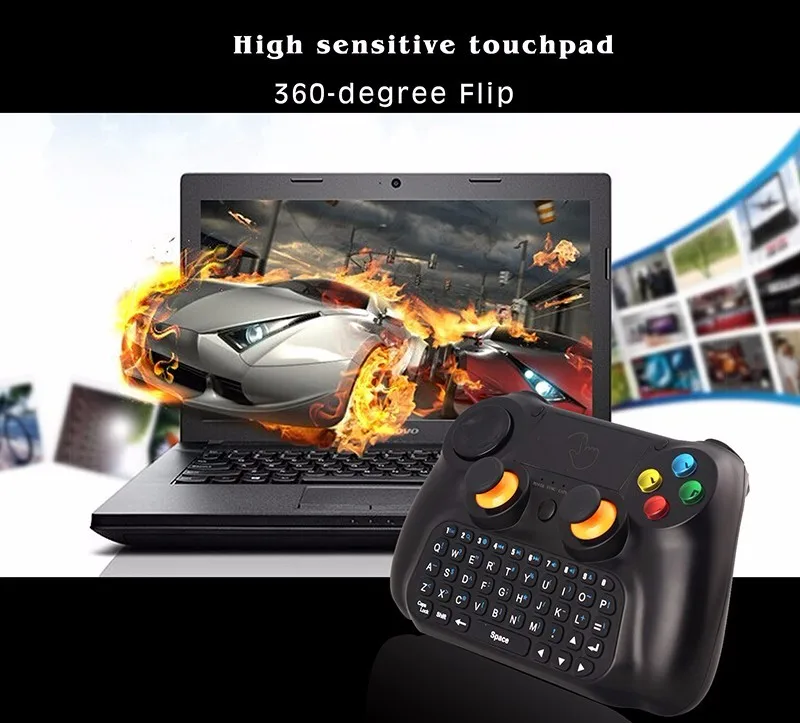 DOBE TI-501 3-в-1 Bluetooth, беспроводной игровой контроллер, приставка Android мобильный телефон компьютер пульт для телевизора рокер