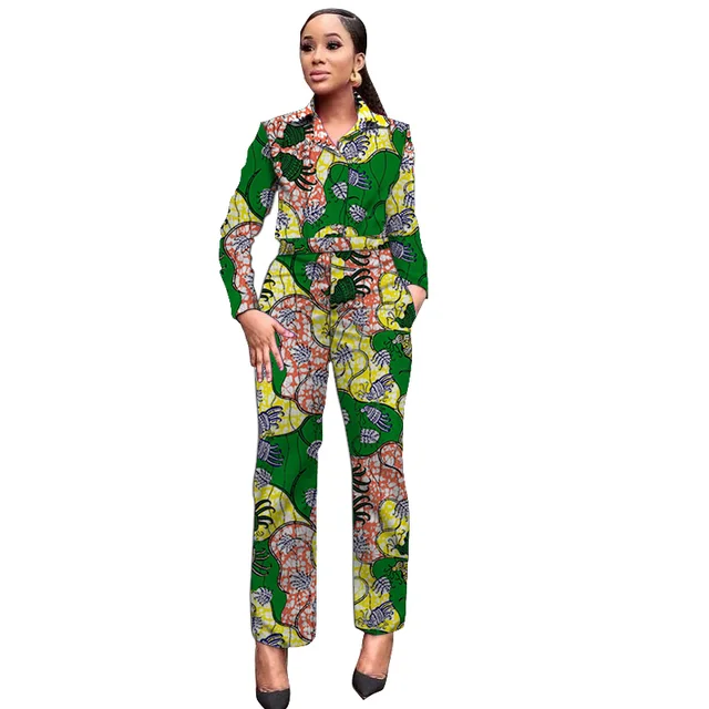 Wegba African Collar Shirt + Pant