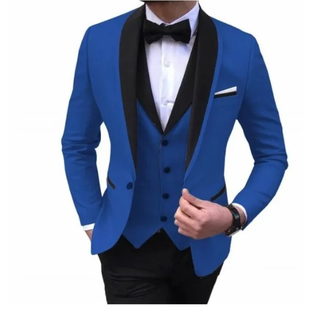 Последний дизайн пальто брюки розовый модный мужской костюм Slim Fit смокинг жениха 3 шт. индивидуальный заказ Свадебные Костюмы Блейзер комплект - Цвет: as picture