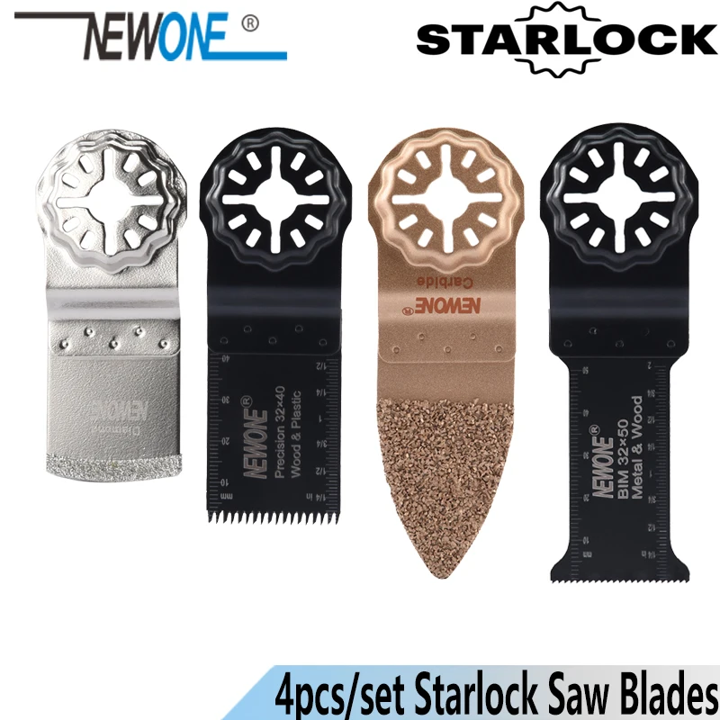 NEWONE Starlock 4 шт./компл. твердосплавные/Алмазные пилы подходят для
