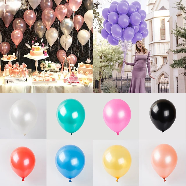 Ballons En Latex Rose Or 10 Pieces, Melange De Ballons Avec Confettis,  Decor De Fete D'anniversaire, De Mariage Pour Enfants, Ballon A Helium Pour  Fete Prenatale - Ballons Et Accessoires