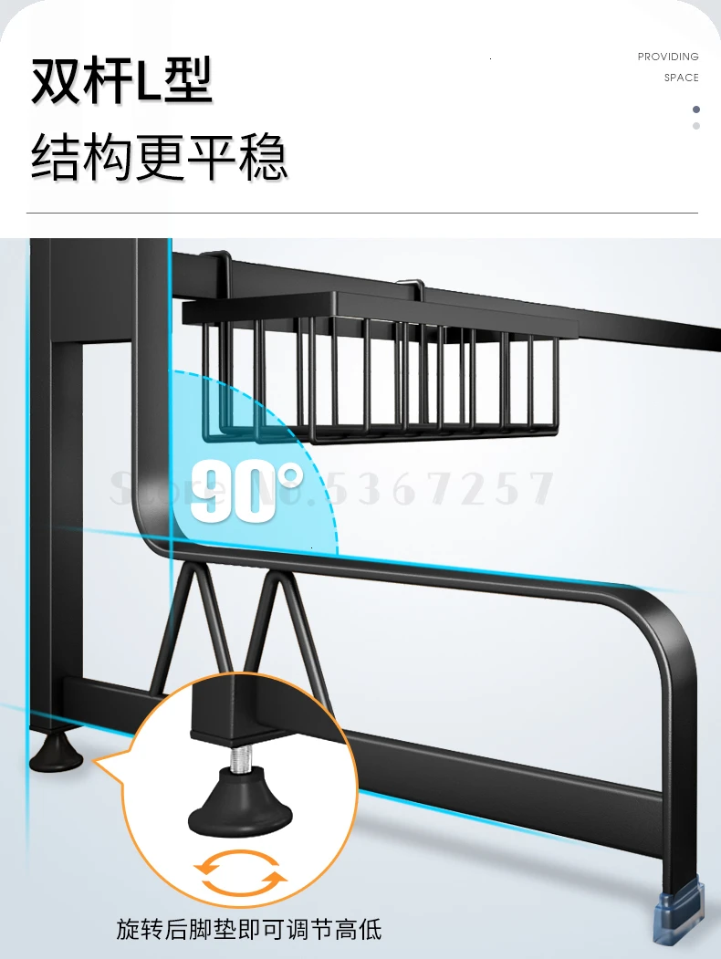 Kitchen Stainless Steel Above The Bowl Chopsticks Drain Dishes Sink Shelf Storage Rack Home Organization drying rack for dishes