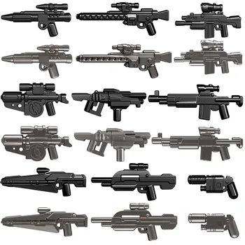 

Guns Trek Halo Star Wars Science Fiction Future Weapons Pack for MOC Part Building Blocks Toys for Children