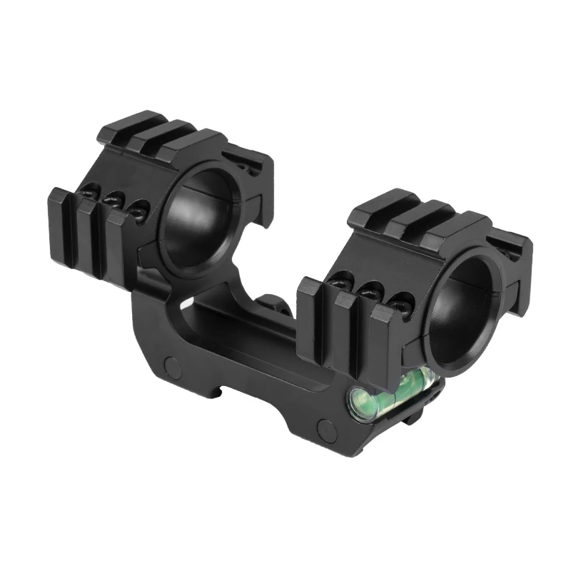 Diâmetro da Montagem dos Escopos da Parte Montagem em Trilho com Nível da Bolha para a Mancha Anéis Adaptador 20mm Weaver Picatinny Exterior um 25.4 - 30mm 3 parte 25.4 30mm anéis adaptador 20mm weaver