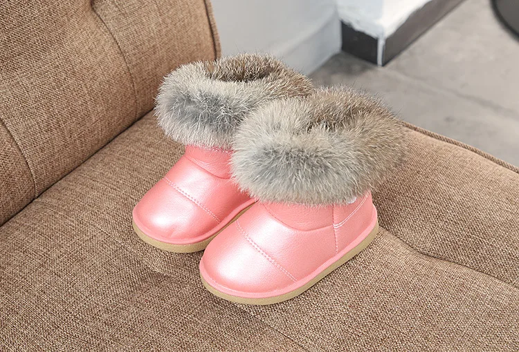 Зимние ботинки для девочек; Детские теплые ботинки; коллекция года; модные ботинки; унисекс; обувь для малышей; зимние ботинки для маленьких мальчиков; Плюшевые ботинки до середины икры для детей