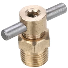 1 шт. латунный дренажный клапан 12 мм диаметр резервный клапан 1/4 дюймов NPT для воздушного компрессора части бака