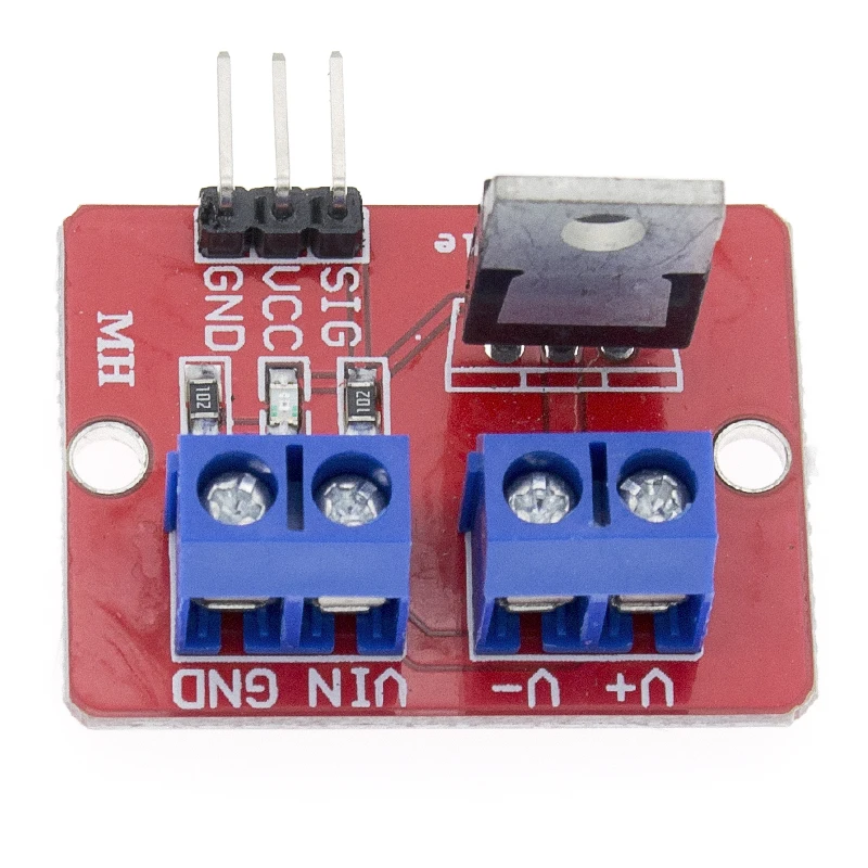 0-24V верхняя кнопка Mosfet IRF520 драйвер MOS модуль для Arduino MCU ARM Raspberry pi