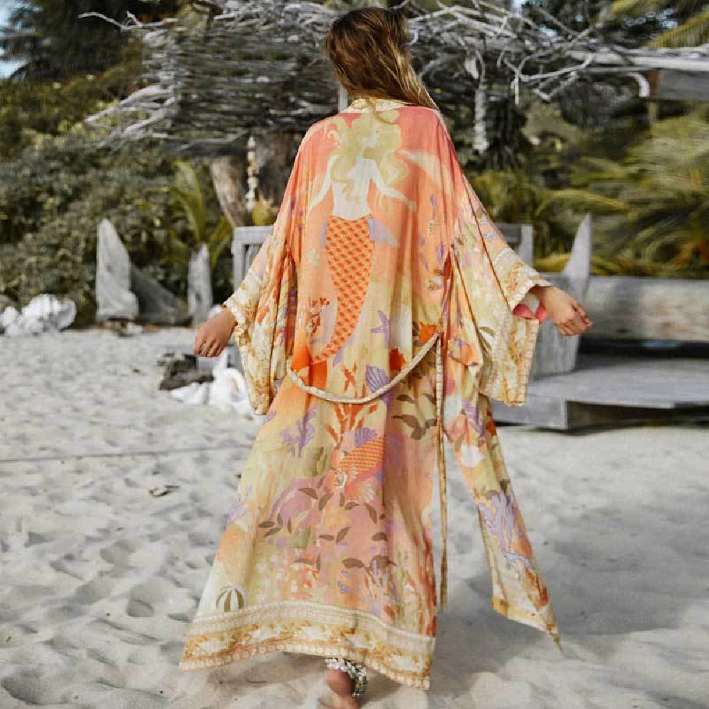 beach long kaftan