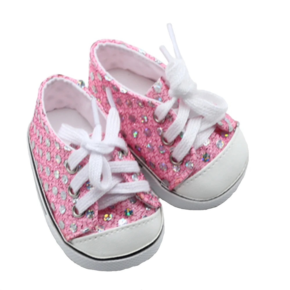 1pair Dolls Boots Shoes 18" Girl Doll Clothing Accessories Fit 43cm baby dolls Kids Gift toys Shoes Accessories