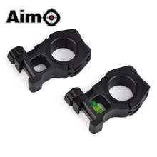 Aim-O Тактический Кронштейн для винтовочного прицела M10 1 дюймов до 30 мм кольца с лазерной указкой уровня снайперские прицелы крепления AO9020 охотничья оптика