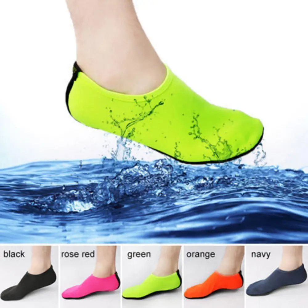 men women kids water sport beach swimming socks thin multi prints anti slip fitness yoga dance dive surf diving underwater shoes Adult Water Shoes Wetsuit Shoes Socks Beach Diving Sports Socks Non-Slip Fitness Yoga Dance Swimming Surfing Diving Underwater S