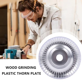 

New 100mm Diameter Grinder Angle Cutting Wheel Angle Grinding Wheel Circle Wood Grinding Plastic Thorn Plate Abrasive Tools