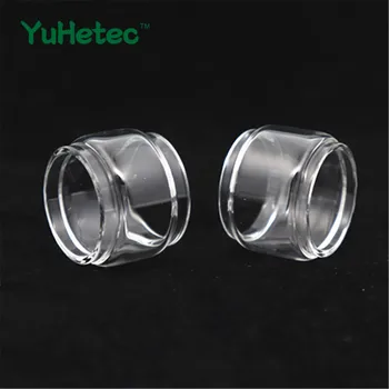 

2PCS YUHETEC Replacement Bubble Glass Tank For Augvape Merlin Mini Rta 3.5ml/Merlin MTL RTA 4.5ML fatboy Tube
