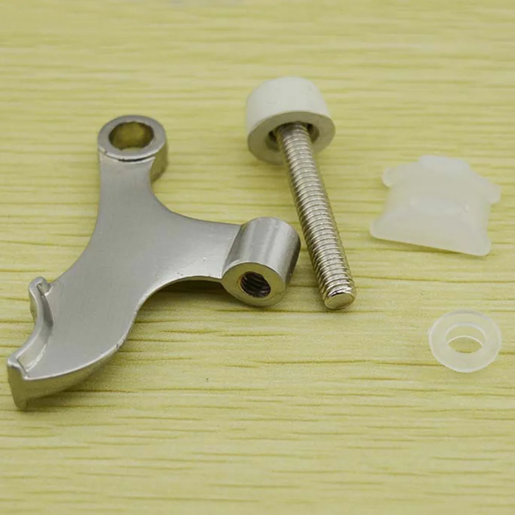 5Pcs Protective Zinc Alloy Multifunction Practical Wedge Holder Home Guard Hinge Portable Door Stopper Durable Office