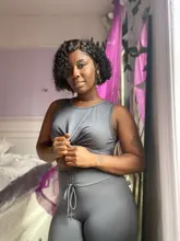 Mishell Rizado corto Bob-pelucas de cabello humano con encaje Frontal 13x4, prearrancado, para mujeres negras, peluca Virgin con ondas de agua profunda