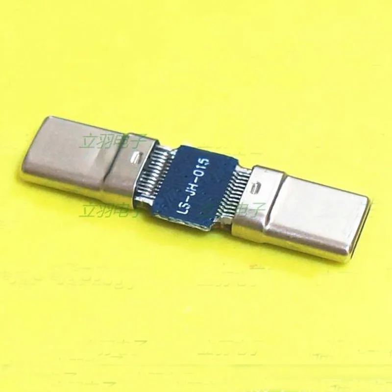 2 шт. USB3.1 Тип C штекер к мужской тестовая плата 3,1 Мужской адаптер испытательная плата печатная плата