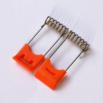 

16 pcs / lot LED accessories downlight panel light fixed spring clip Spotlights fixing spring clip 44mm , with plastic handgrip