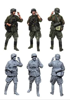 

1/35 officer. ancient stand warrior Resin Model Miniature figure Unassembly Unpainted