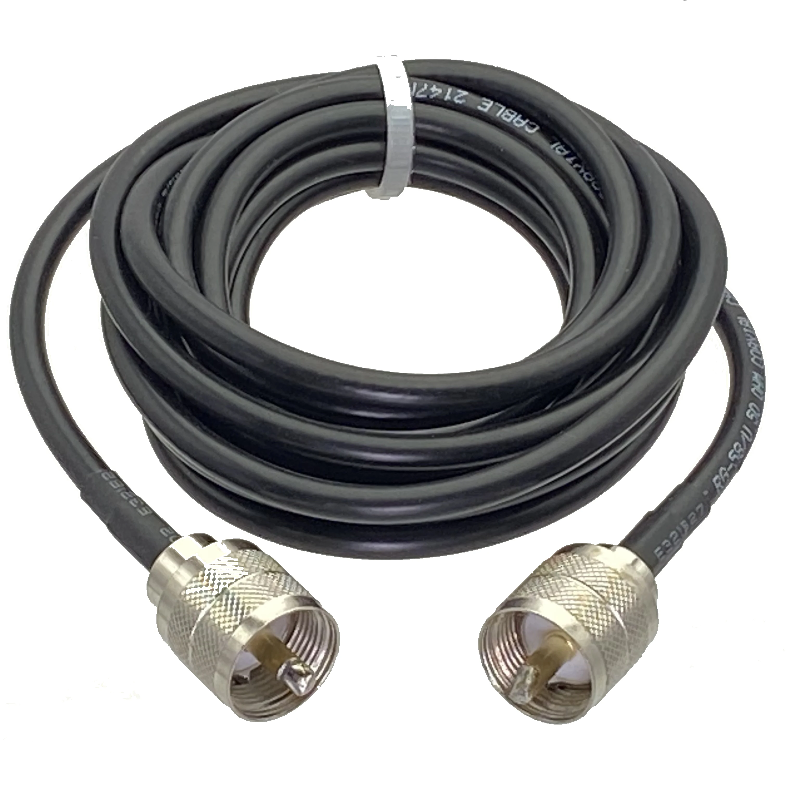 Connecteur mâle RG58 UHF PL259 vers UHF PL259, 1 pièce, câble coaxial