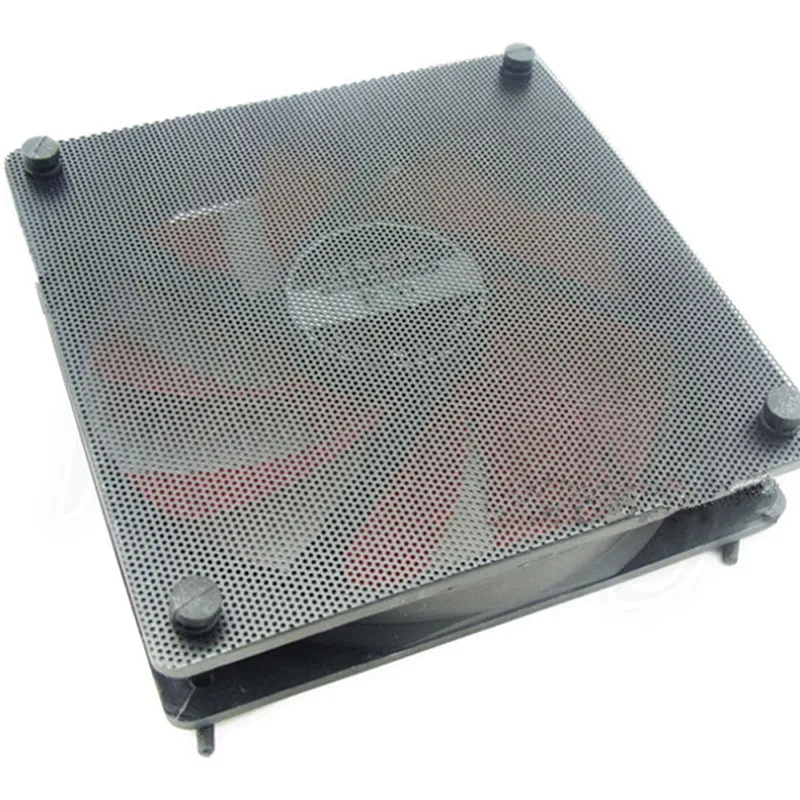 5 шт./лот 120 мм черный ПВХ PC вентилятор пылезащитный Пылезащитный Чехол Компьютерная сетка