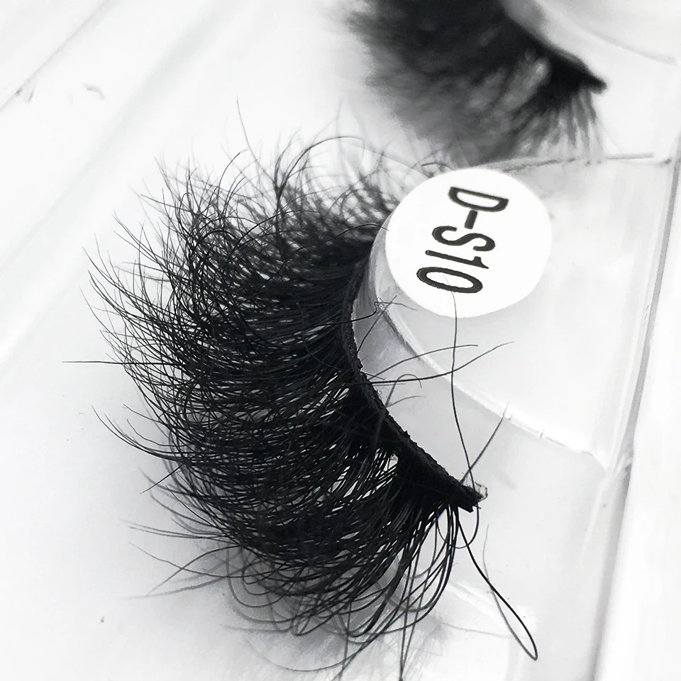 RED SIREN Mink Lashes Wholesale 5/10/50 Pairs Fluffy Real Mink Hair Natural Eyelashes Wholesale Short Wispy Mink Eyelashes Bulk