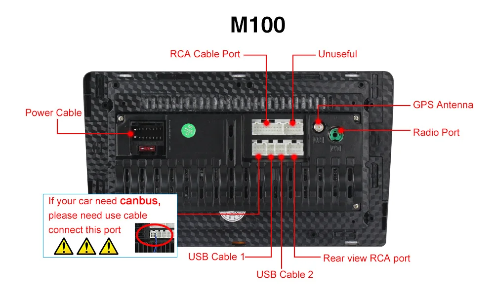 M100背面