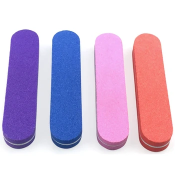 

120Pcs Sponge Nails Buffer Files Professional Brand Nail File Gel Nail Tool Colorful Sandpaper Manicure Set