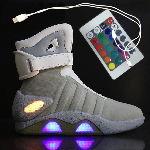 Back Future Self Lacing Shoes Price Nike Back Future Shoes Sale Spring Shoes Usb - Aliexpress