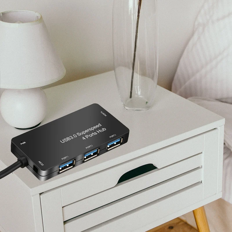 Ультра мини-концентратор USB 3,0 A 4 разъема