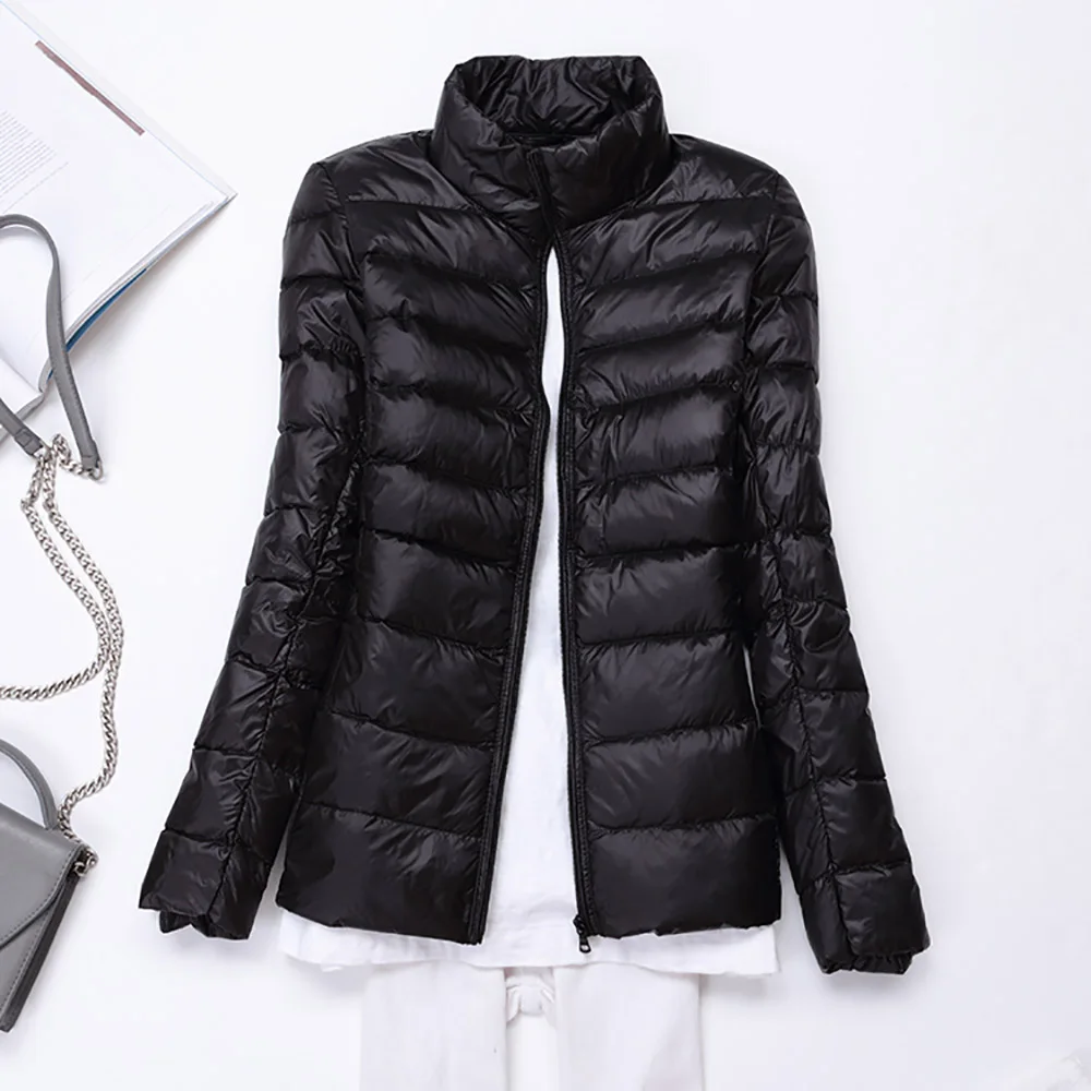 Куртка женская на утином пуху для осени | Женская одежда