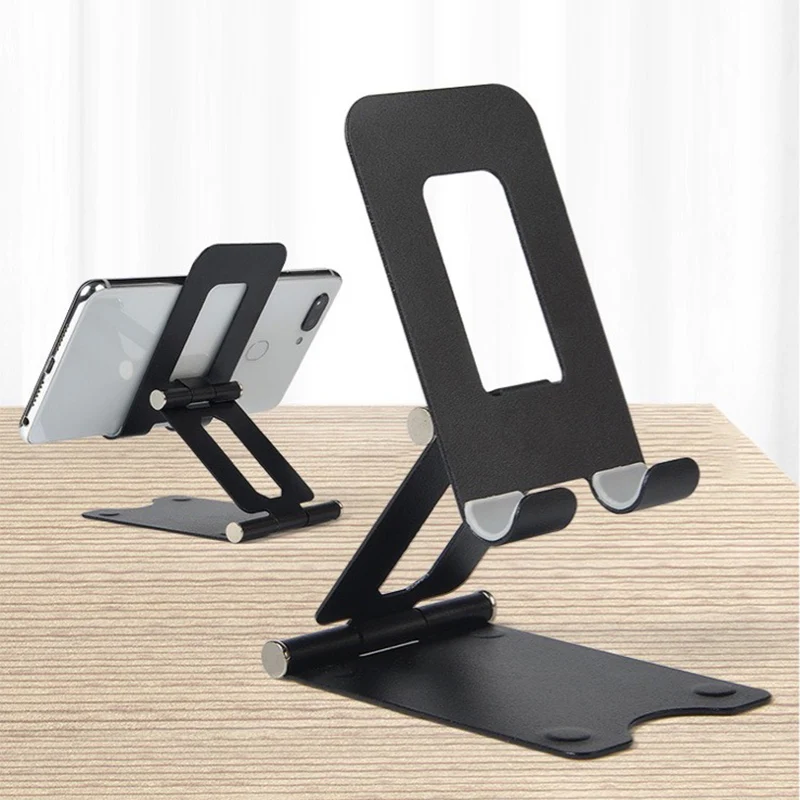 Adjustable Mobile Phone Bracket Support Aluminum Alloy Tablet Desk Holder Stand Portable Desktop Stand Table Phone Supportor phone holder for car