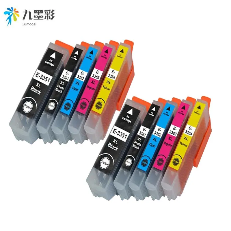 2set Подходит для epson 33XL 33 чернильный картридж для T3351 T3361 картридж Expression premium XP 530 540 630 640 635 645 830 900 принтер - Color: 2set