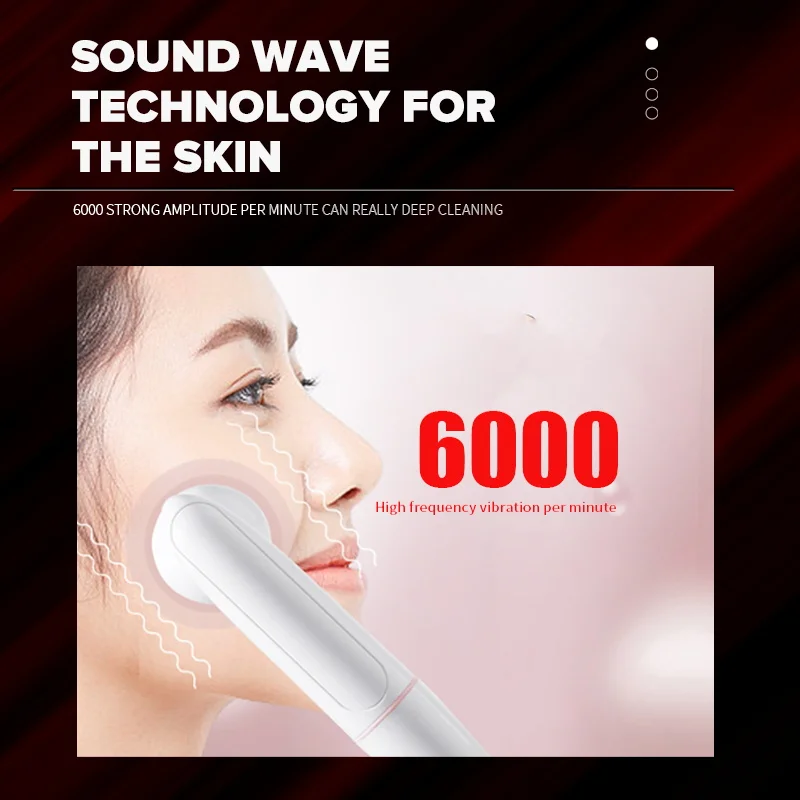 Electric Face Cleanser Facial Cleansing Skin Care Brush Face Vibrating Massager Deep Cleaning Brush for Masks Skin Care - Image 4