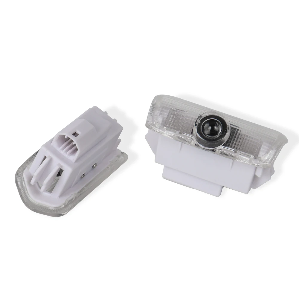 

2X LED 3D Car Door Decoration Lights Laser Welcome Lamp Courtesy Ghost Shadow Logo Projector Light For Nissan Patrol Teana