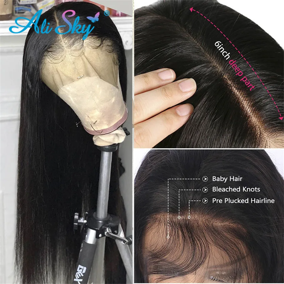 13x6-Straight-Lace-Front-Human-Hair-Wigs-30-Inch-4x4-Closure-Wig-Mi-Lisa-Remy-Brazilian