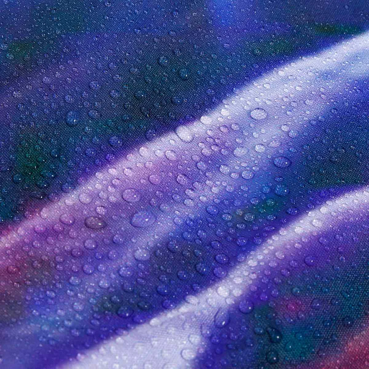 New Flower Waterproof Shower Curtain Waterproof Polyester Fabric Bath Bathing Bathroom Curtains With 12 Hooks Soft And Comfortab