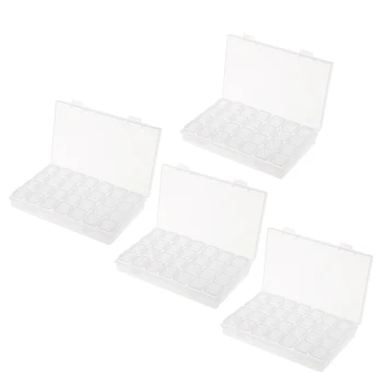 

112Grid Electronic Parts Jewelry Bead Storage Box Crafts Organizer Container