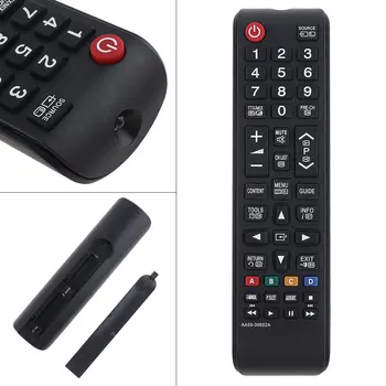 

Universal Black ABS IR Replacement TV Remote Control with 8M Long Transmission Distance Fit for Samsung AA59-00602A LCD TV