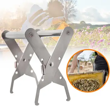 

Beekeeping Tools Nest Box Clip Thicken Stainless Steel Bee Hives Nest Foundation Clip Box